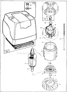 Page A Diagram and Parts List for 101120  Briggs and Stratton Engine